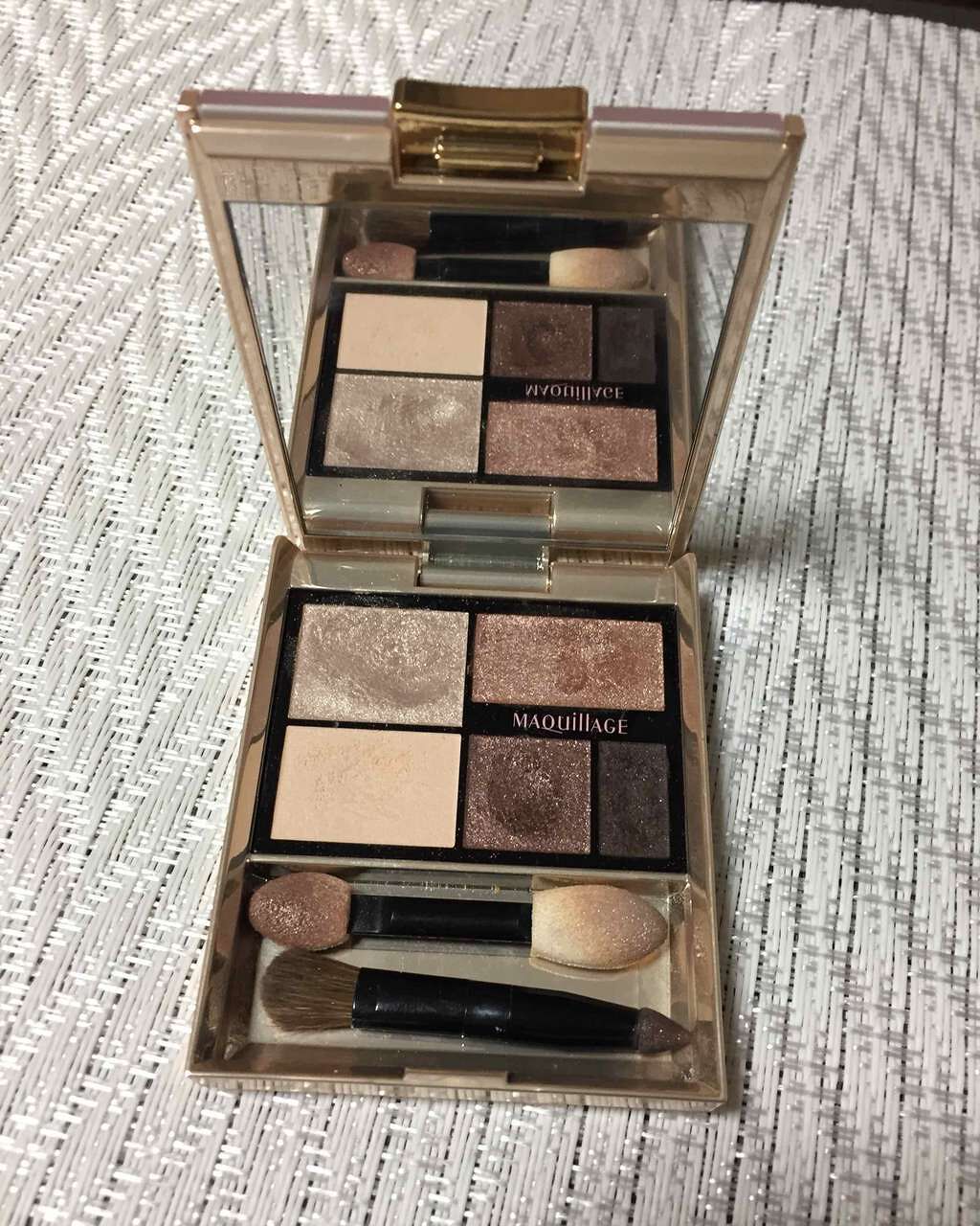 トゥルーアイシャドー/マキアージュ/アイシャドウパレットを使ったクチコミ(1枚目)