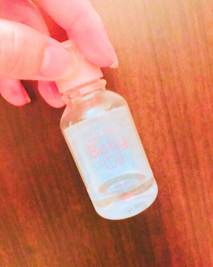 ベビーオイル ナチュラル/DAISO/ボディオイルを使ったクチコミ(1枚目)