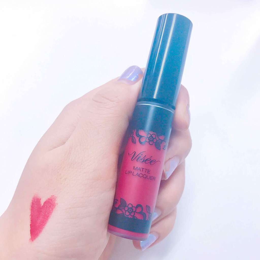 マットリップラッカー/Visée/口紅を使ったクチコミ(1枚目)