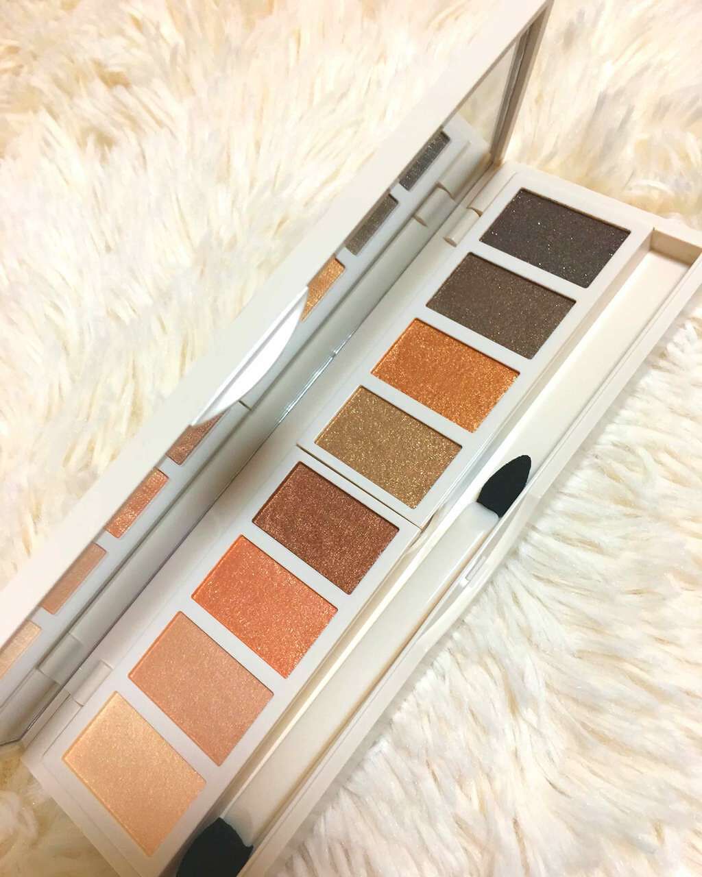 グラマラスヌード アイパレット (クリスマスコフレ 2017)/Visée/メイクアップキットを使ったクチコミ(3枚目)