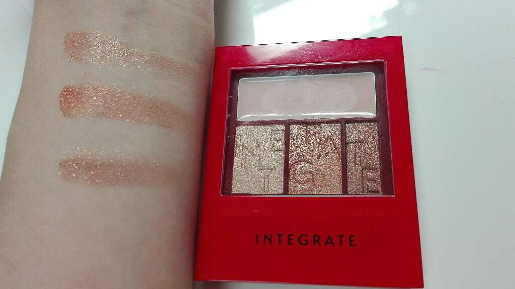 アクセントカラーアイズ CC/インテグレート/アイシャドウパレットを使ったクチコミ(1枚目)