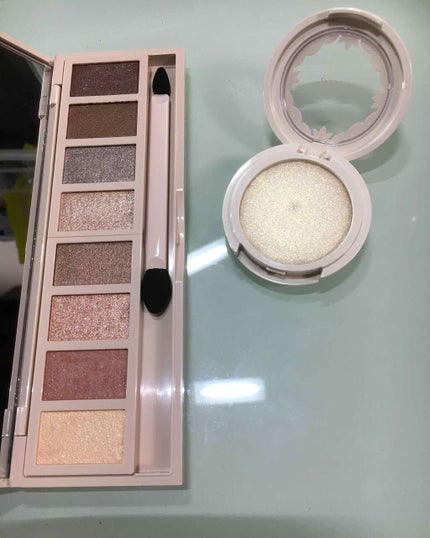 グラマラスヌード アイパレット (クリスマスコフレ 2017)/Visée/メイクアップキットを使ったクチコミ(3枚目)