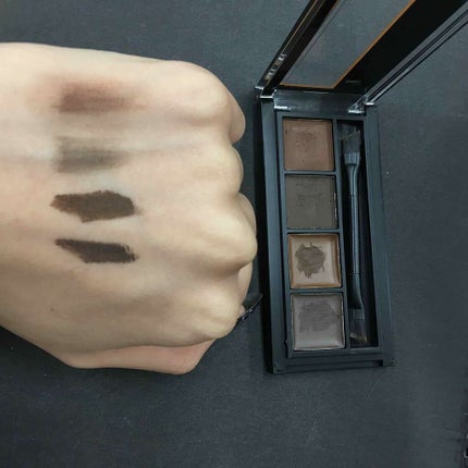 ブロークアッドアイブローキット/サンキューマート/パウダーアイブロウを使ったクチコミ(2枚目)