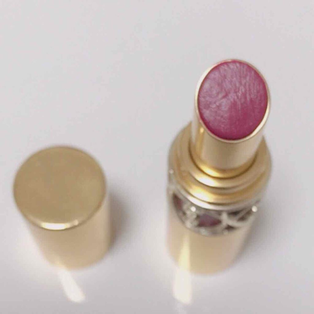 ルージュ ヴォリュプテ シャイン/YVES SAINT LAURENT BEAUTE/口紅を使ったクチコミ(2枚目)