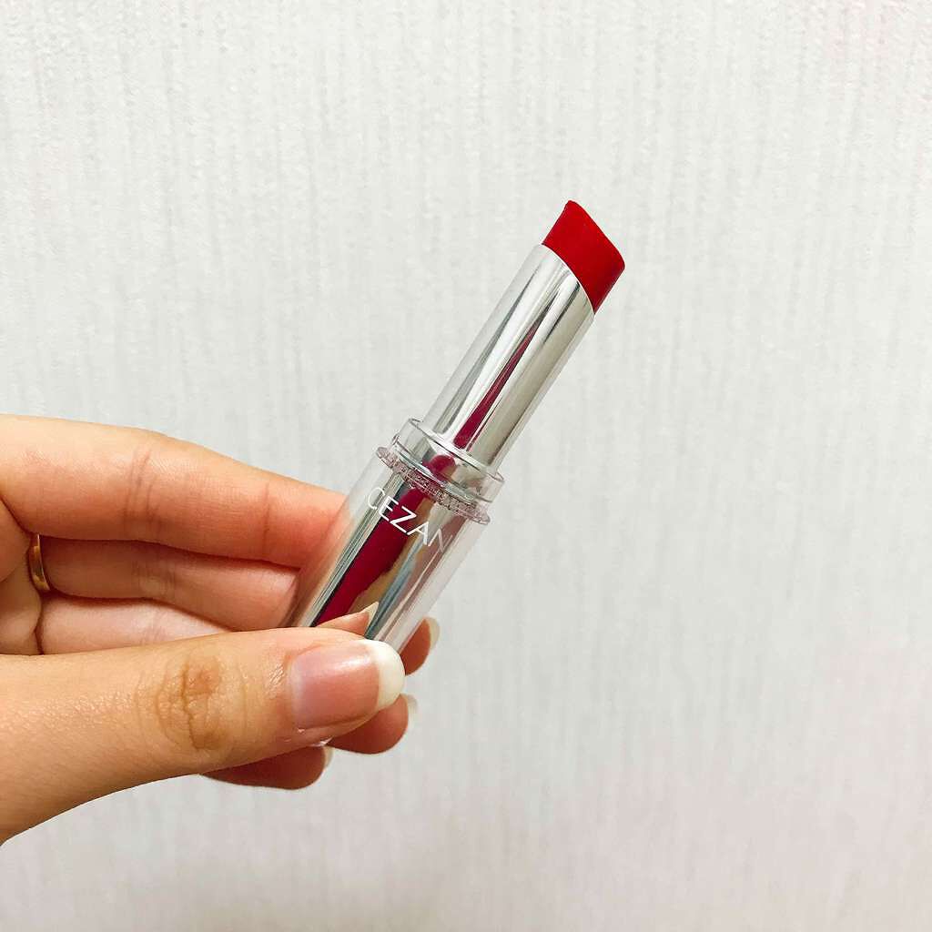 ラスティンググロスリップ/CEZANNE/口紅を使ったクチコミ(1枚目)