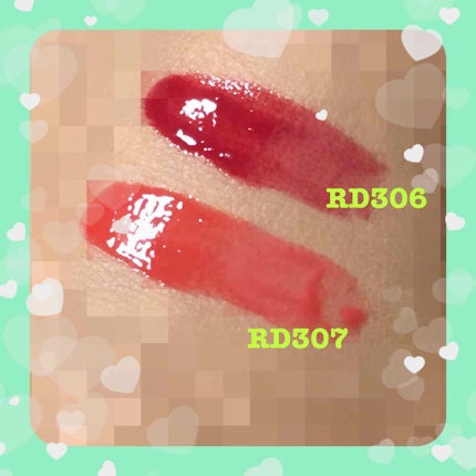 ディアダーリン ウォータージェルティント (アイスティント)/ETUDE/口紅を使ったクチコミ(3枚目)