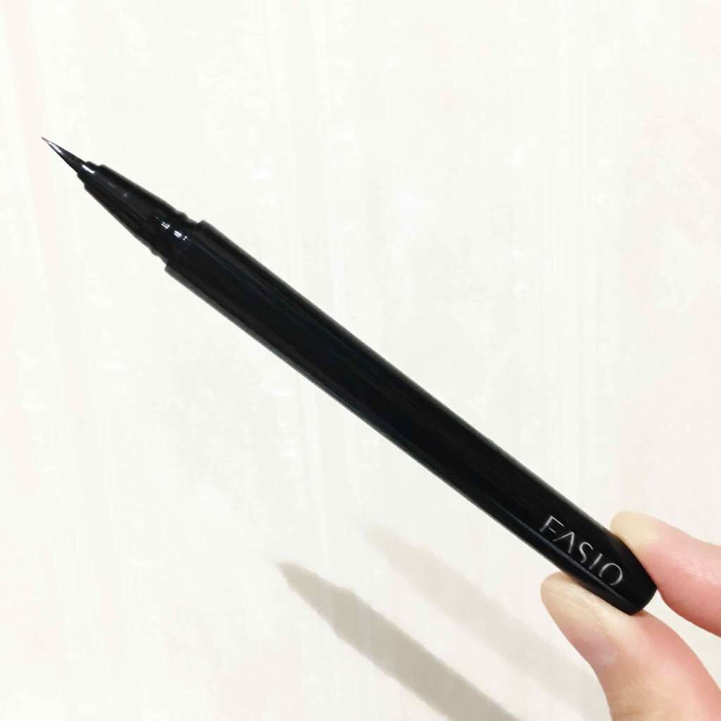 スリム リキッドライナー BK001 ブラック/FASIO/リキッドアイライナーを使ったクチコミ（1枚目）