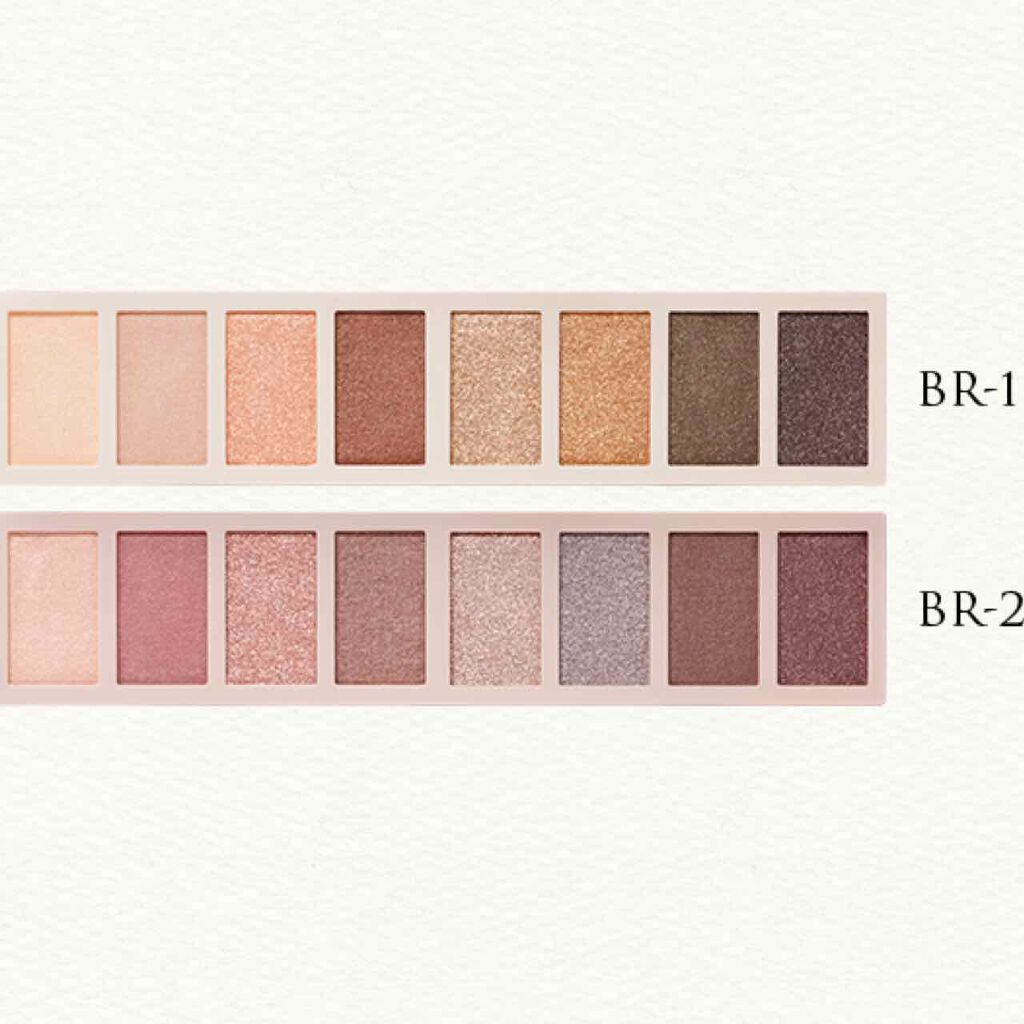 グラマラスヌード アイパレット (クリスマスコフレ 2017)/Visée/メイクアップキットを使ったクチコミ(4枚目)