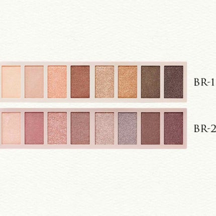 グラマラスヌード アイパレット (クリスマスコフレ 2017)/Visée/メイクアップキットを使ったクチコミ(4枚目)