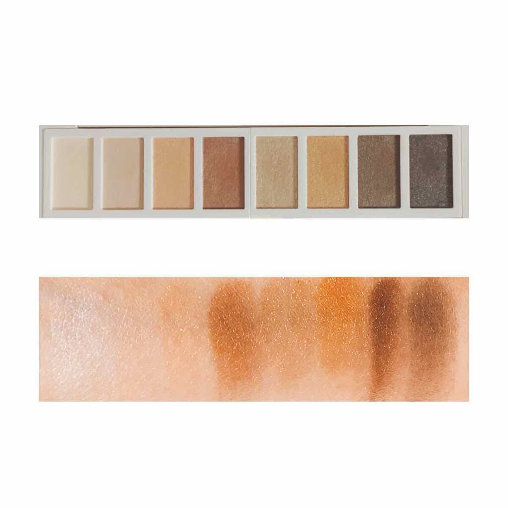 グラマラスヌード アイパレット (クリスマスコフレ 2017)/Visée/メイクアップキットを使ったクチコミ(2枚目)