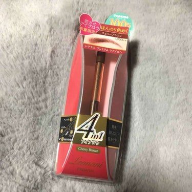 Leanani プレミアム 3WAYアイブロウのクチコミ「こちらはLeananiのPREMIUM 3WAY EYEBROW Cherry Brownです.....」（1枚目）