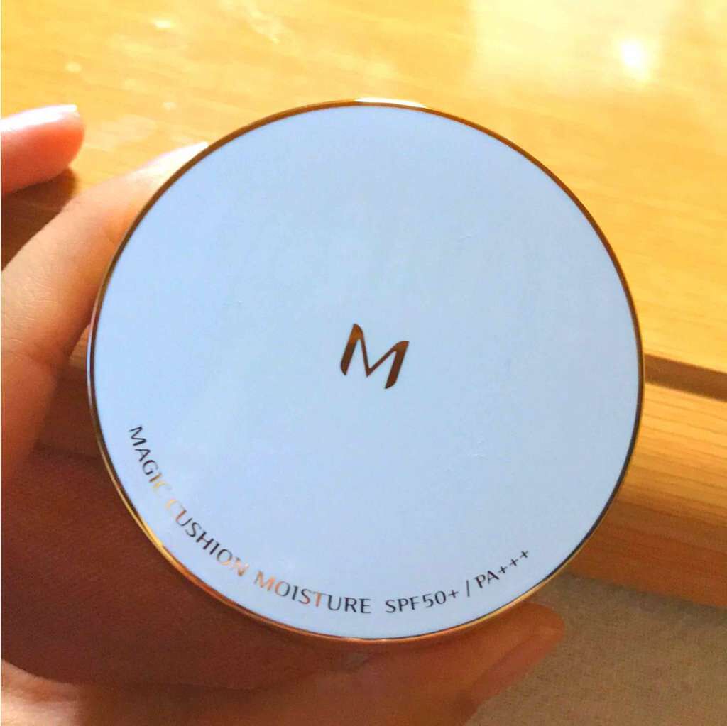 M クッション ファンデーション(モイスチャー)/MISSHA/クッションファンデーションを使ったクチコミ（1枚目）