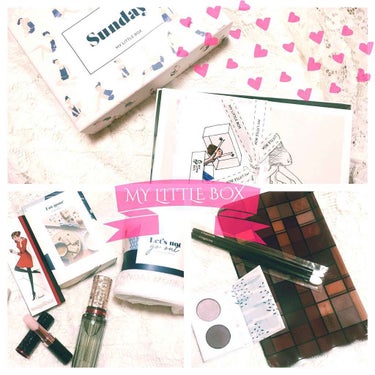 my little boxの11月号、Maquillage とのコラボです。Twitterでよく広告を見るので今更ながら頼んでみました。

何年か前によく似たBloom BOXを使用していましたが、my