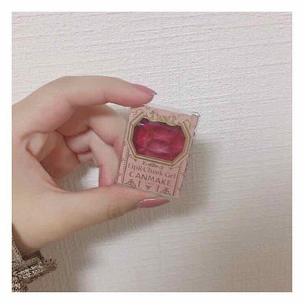 リップ&チーク ジェル/キャンメイク/ジェル・クリームチークを使ったクチコミ(1枚目)