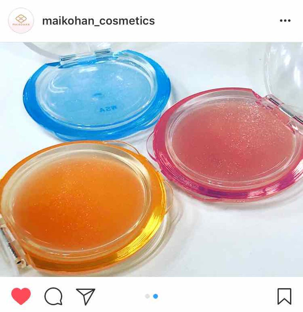 花飴バーム/舞妓はん/リップグロスを使ったクチコミ(3枚目)