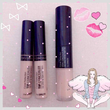 カバーパーフェクション チップコンシーラー/the SAEM/リキッドコンシーラーを使ったクチコミ(1枚目)