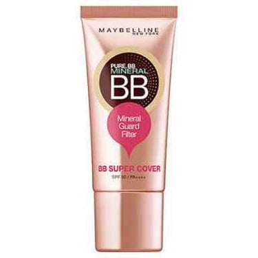 ピュアミネラル BB スーパー カバー/MAYBELLINE NEW YORK/BBクリームを使ったクチコミ（1枚目）