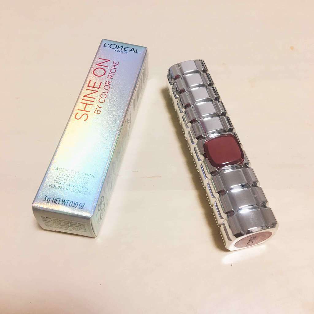 シャインオン/ロレアル パリ/口紅を使ったクチコミ(1枚目)