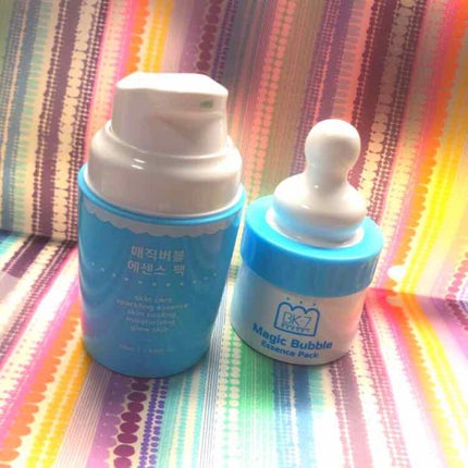 マジックバブルエッセンスパック(ブルー)/BAKER7/洗い流すパック・マスクを使ったクチコミ(2枚目)