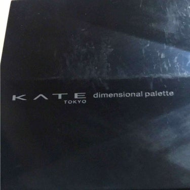 ディメンショナルパレット/KATE/メイクアップキットを使ったクチコミ（1枚目）