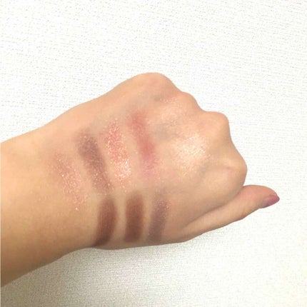 グラマラスヌード アイパレット (クリスマスコフレ 2017)/Visée/メイクアップキットを使ったクチコミ(2枚目)