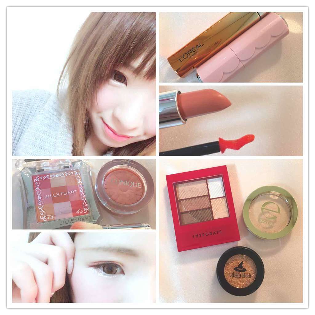 k i m i k a . on LIPS 「オレンジメイクしてみました(((o(♡︎˙꒳˙♡︎)o)))あ..」(1枚目)