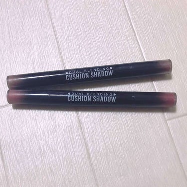 ▷MISSHA DUAL BLENGING CUSHION SHADOW
   上 크리스탈 드롭 (クリスタルドロップ) PK01 BR04
   下 로즈 크라운 (ローズクラウン) PK02 RD