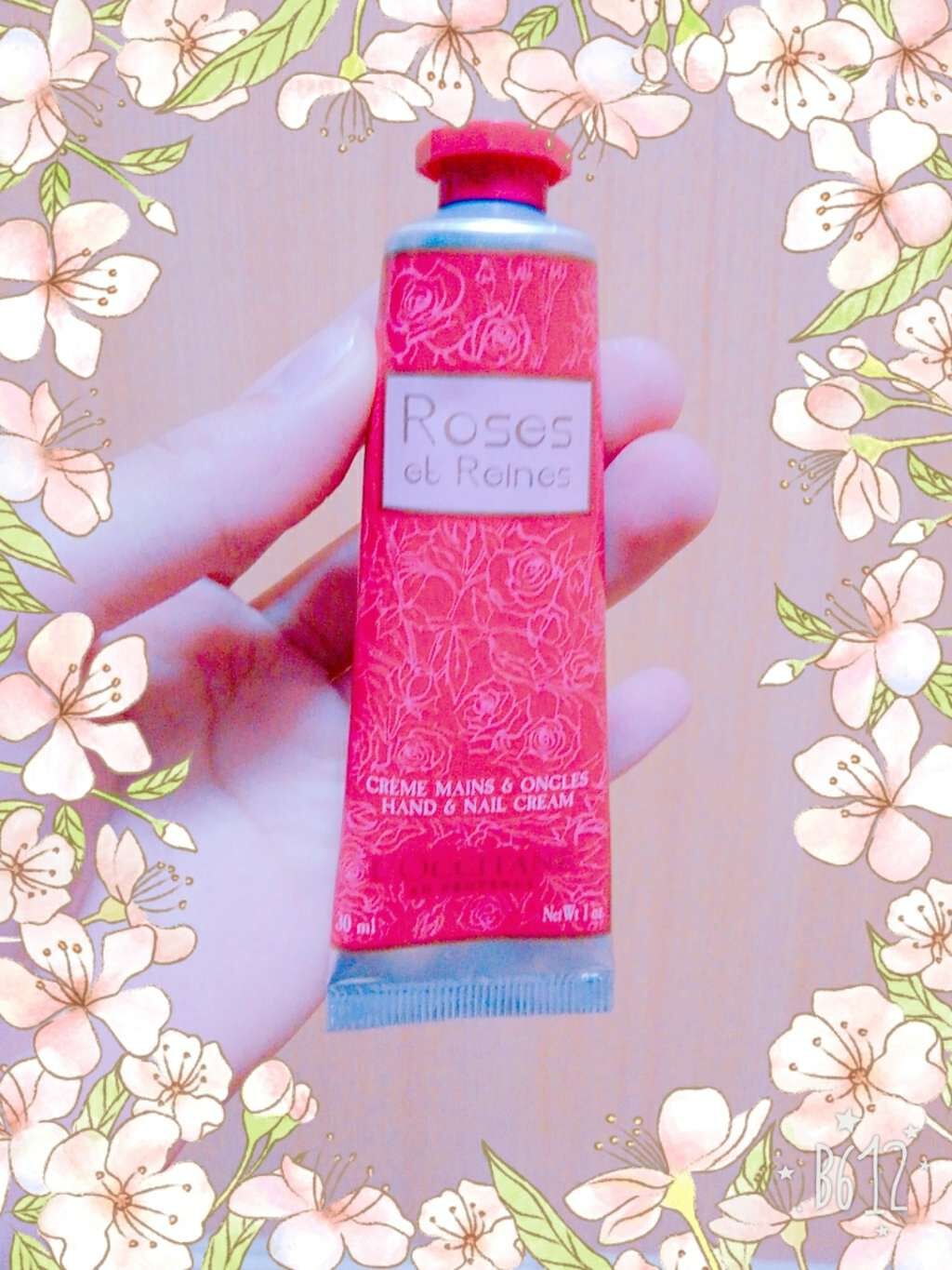 ローズ ベルベットハンド&ネイルクリーム/L'OCCITANE/ハンドクリームを使ったクチコミ(1枚目)