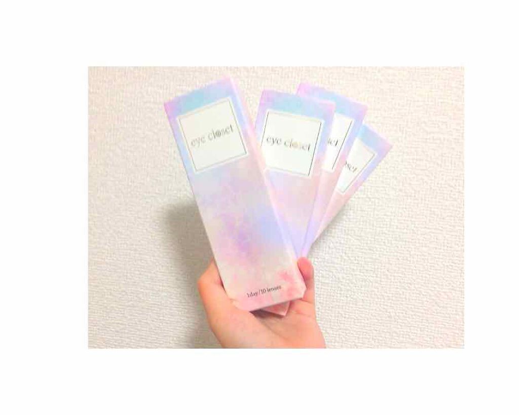 eye closet １day SweetSeries "Girly"（アイクローゼットワンデースウィートシリーズ ガーリー）/EYE CLOSET/ワンデー（１DAY）カラコンを使ったクチコミ（1枚目）