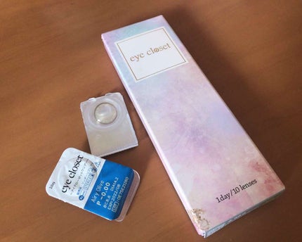 eye closet 1day SweetSeries "Girly"(アイクローゼットワンデースウィートシリーズ ガーリー)/EYE CLOSET/ワンデー(1DAY)カラコンを使ったクチコミ(1枚目)