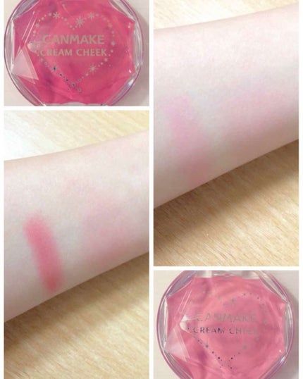 クリームチーク(クリアタイプ)/キャンメイク/ジェル・クリームチークを使ったクチコミ(2枚目)