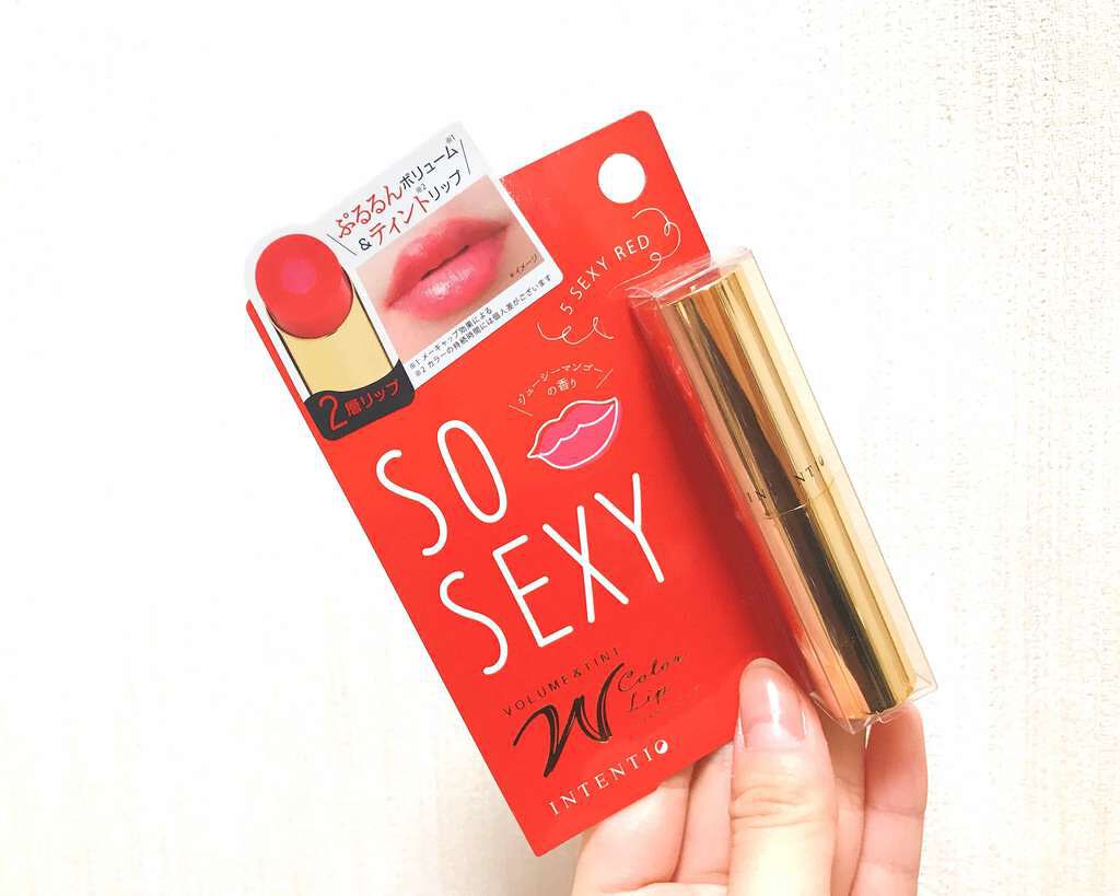 ダブルカラーリップ/INTENTIO/口紅を使ったクチコミ(1枚目)