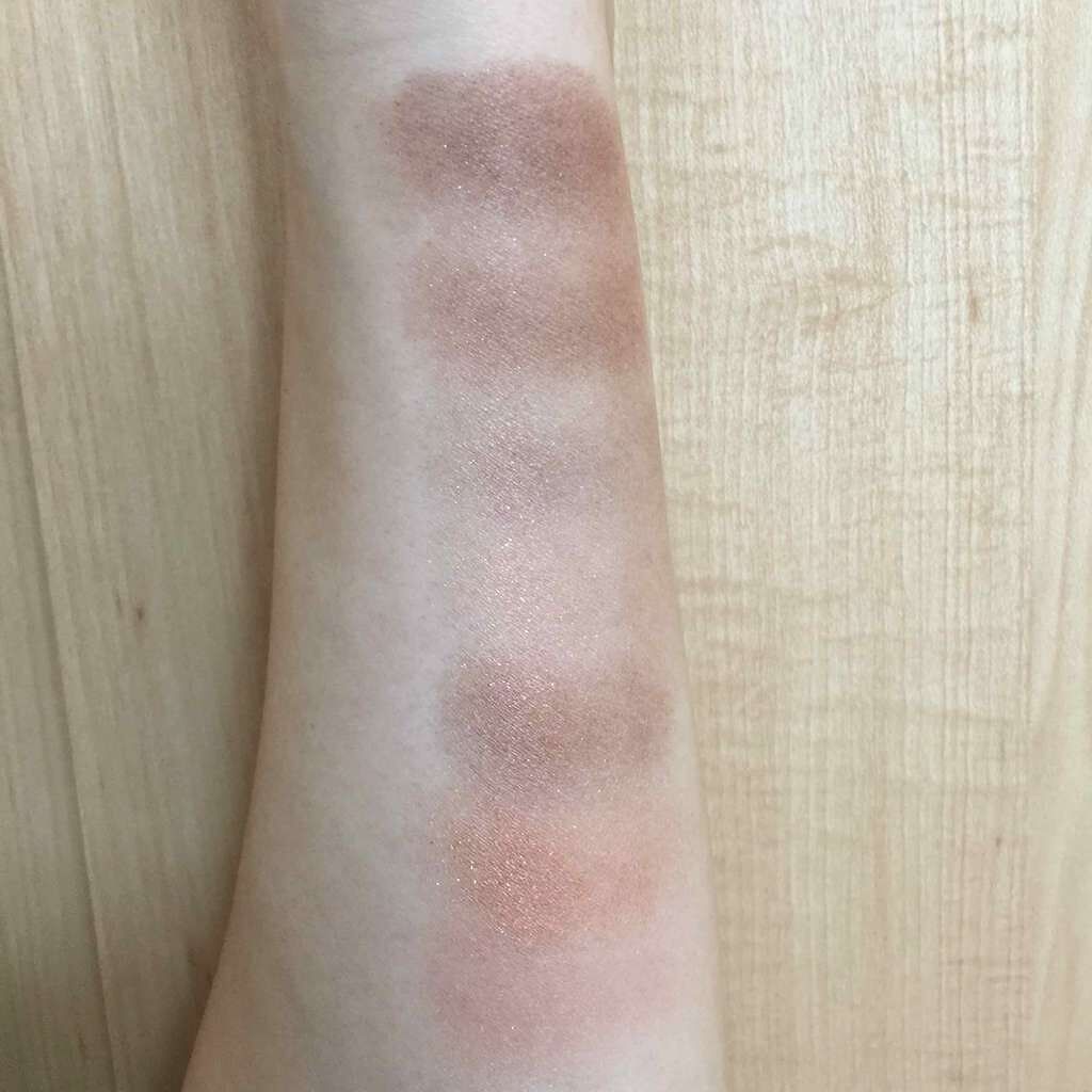 グラマラスヌード アイパレット (クリスマスコフレ 2017)/Visée/メイクアップキットを使ったクチコミ(2枚目)