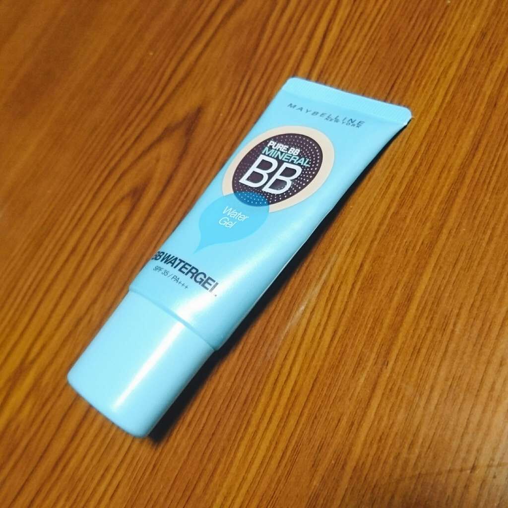 ピュアミネラル BB ウォーター ジェル/MAYBELLINE NEW YORK/BBクリームを使ったクチコミ(1枚目)
