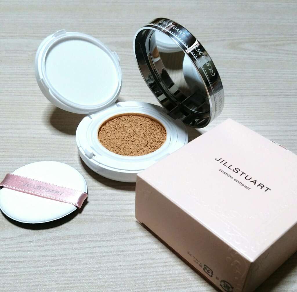 ピュアエッセンス クッションコンパクト/JILL STUART/クッションファンデーションを使ったクチコミ(2枚目)