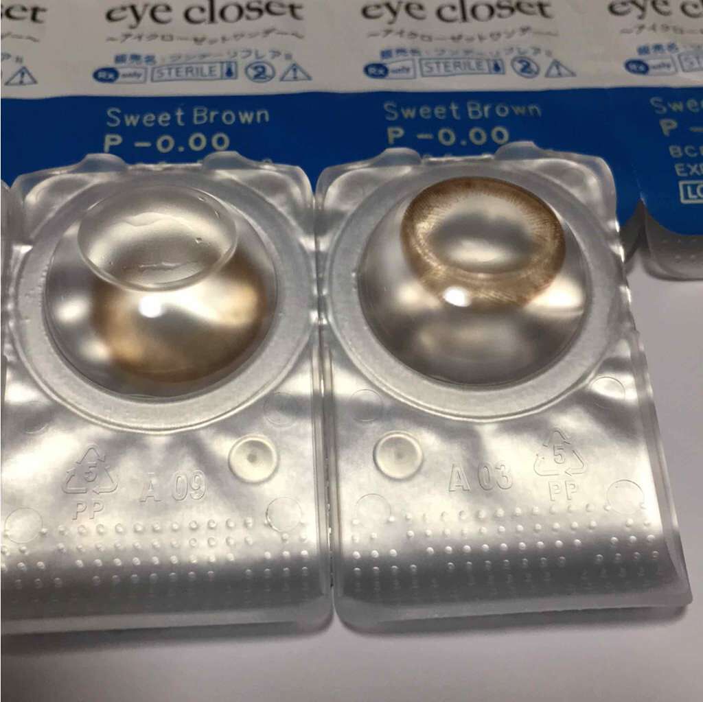 eye closet 1day SweetSeries "Girly"(アイクローゼットワンデースウィートシリーズ ガーリー)/EYE CLOSET/ワンデー(1DAY)カラコンを使ったクチコミ(3枚目)