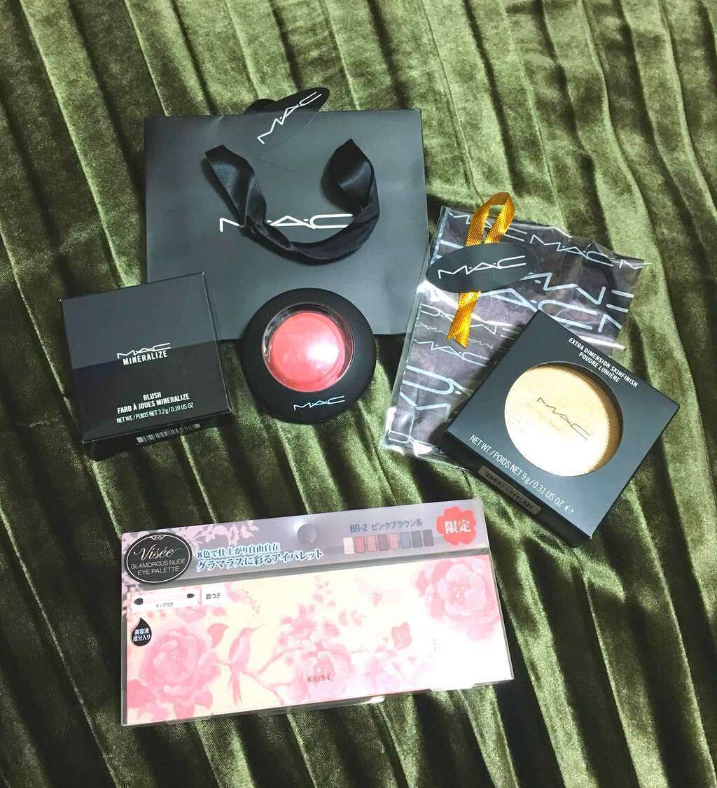 グラマラスヌード アイパレット (クリスマスコフレ 2017)/Visée/メイクアップキットを使ったクチコミ（1枚目）