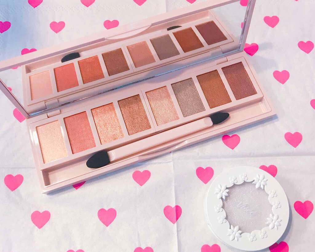 グラマラスヌード アイパレット (クリスマスコフレ 2017)/Visée/メイクアップキットを使ったクチコミ(1枚目)