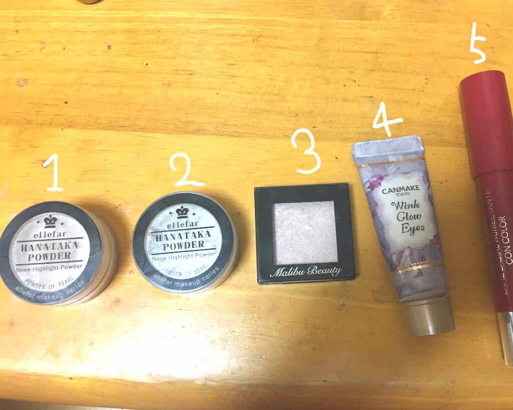 エルファー ハナ高パウダー/DAISO/ルースパウダーを使ったクチコミ(1枚目)