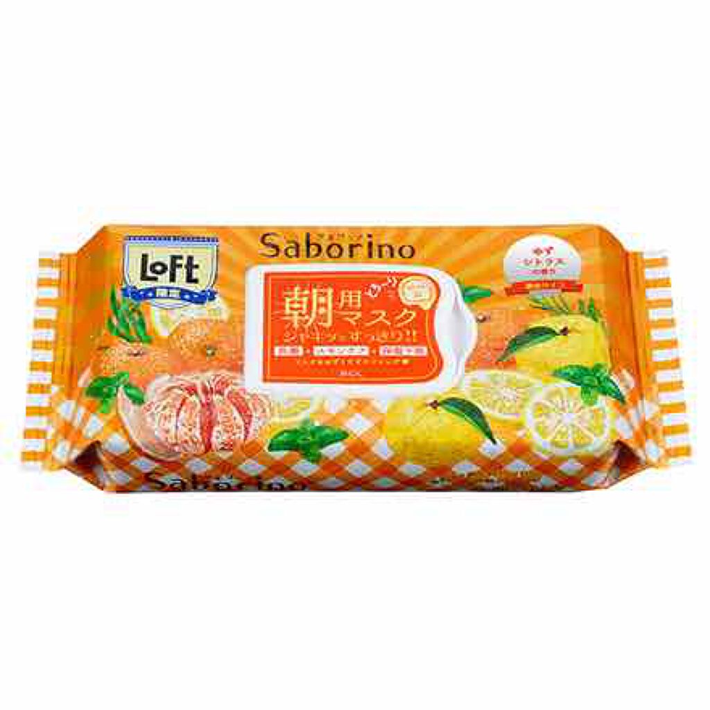 目ざまシート 贅沢果実の濃密タイプ(LOFT限定)/サボリーノ/シートマスク・パックを使ったクチコミ(1枚目)