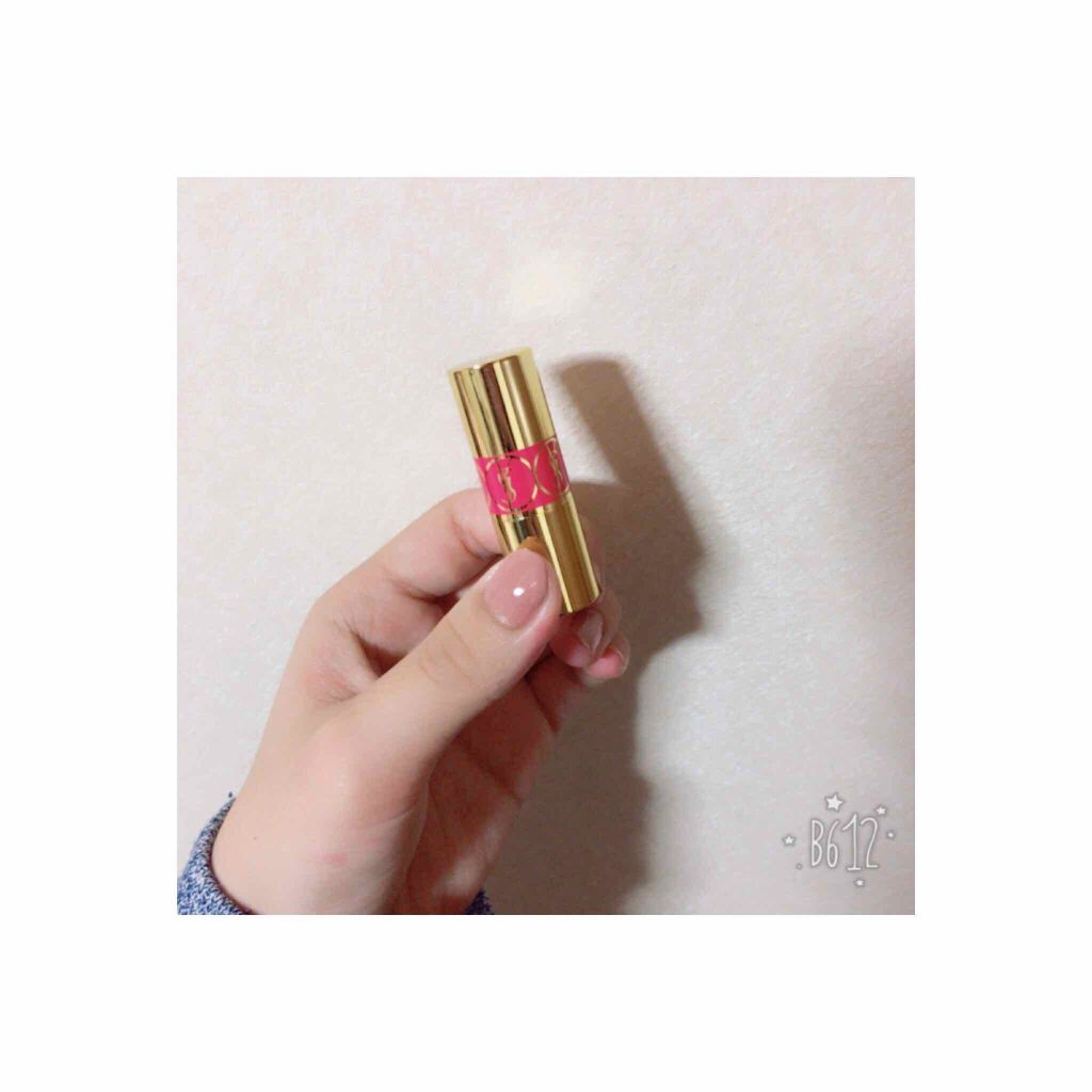 ルージュ ヴォリュプテ シャイン/YVES SAINT LAURENT BEAUTE/口紅を使ったクチコミ(1枚目)