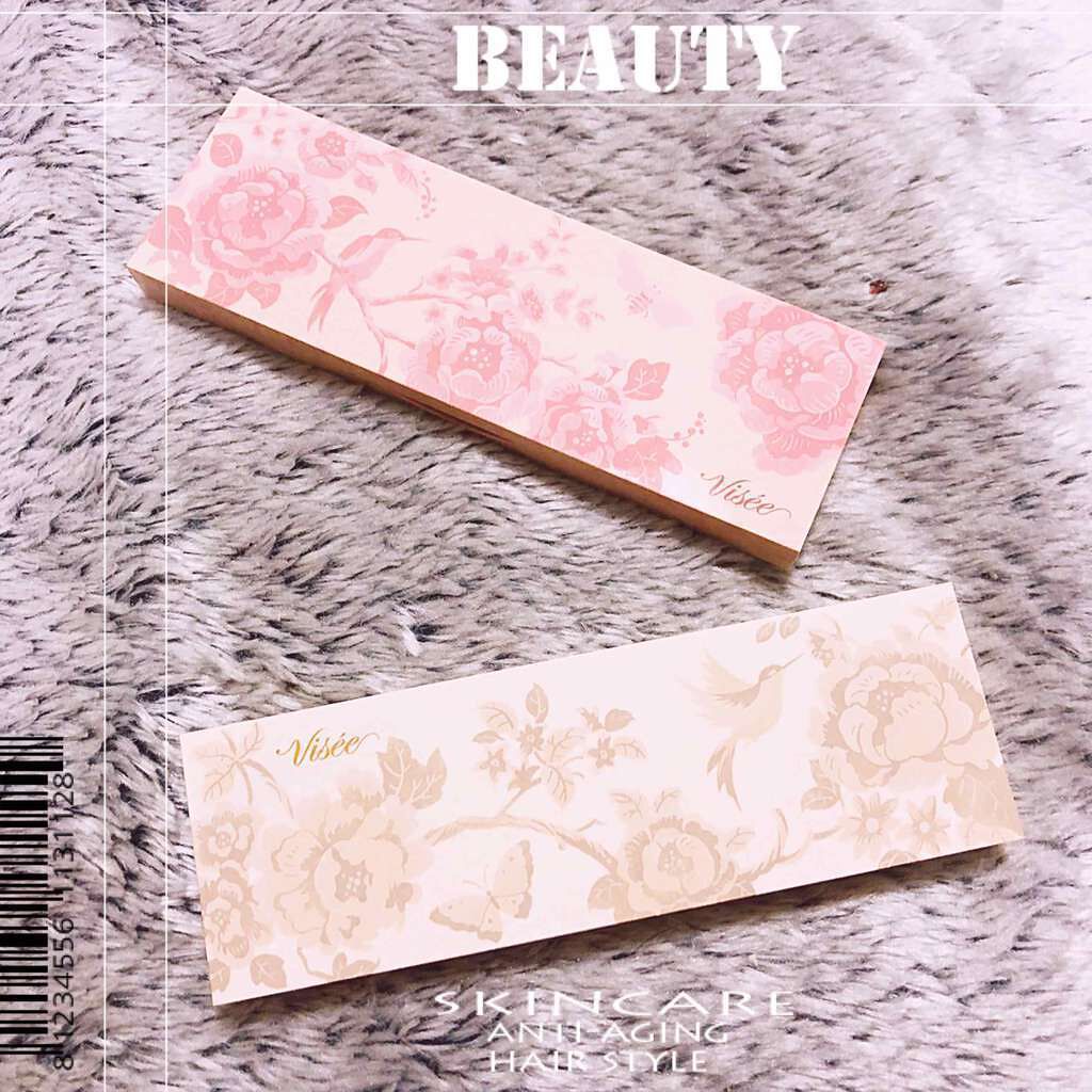 グラマラスヌード アイパレット (クリスマスコフレ 2017)/Visée/メイクアップキットを使ったクチコミ(1枚目)