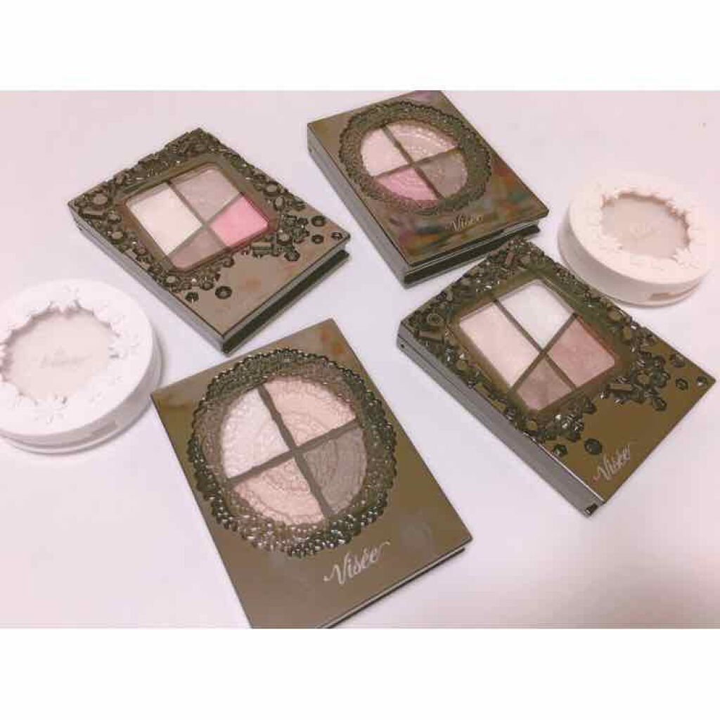 グロッシーリッチ アイズ/Visée/アイシャドウパレットを使ったクチコミ(2枚目)