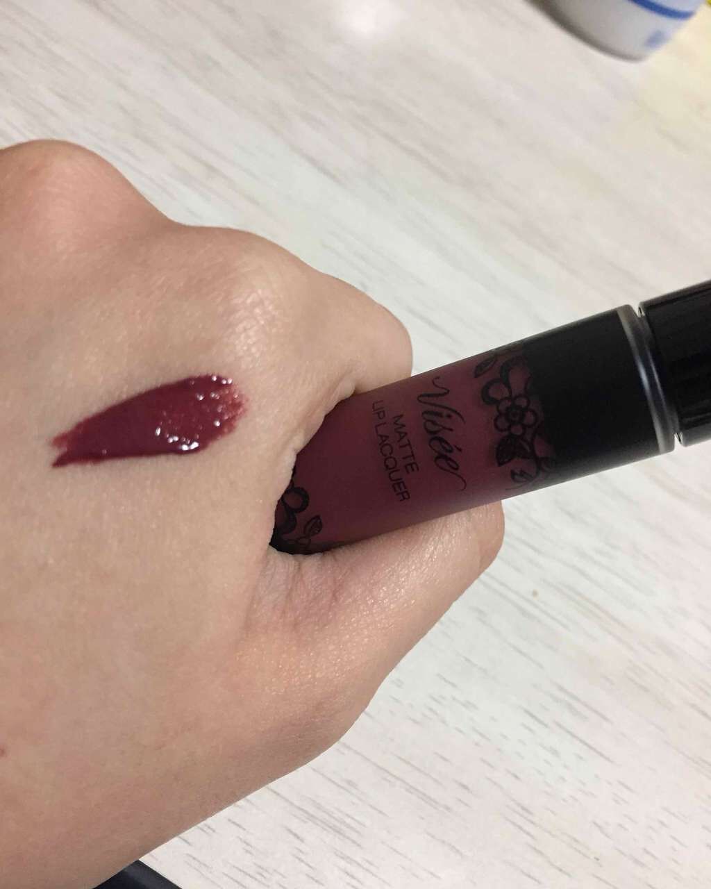 マットリップラッカー/Visée/口紅を使ったクチコミ(1枚目)