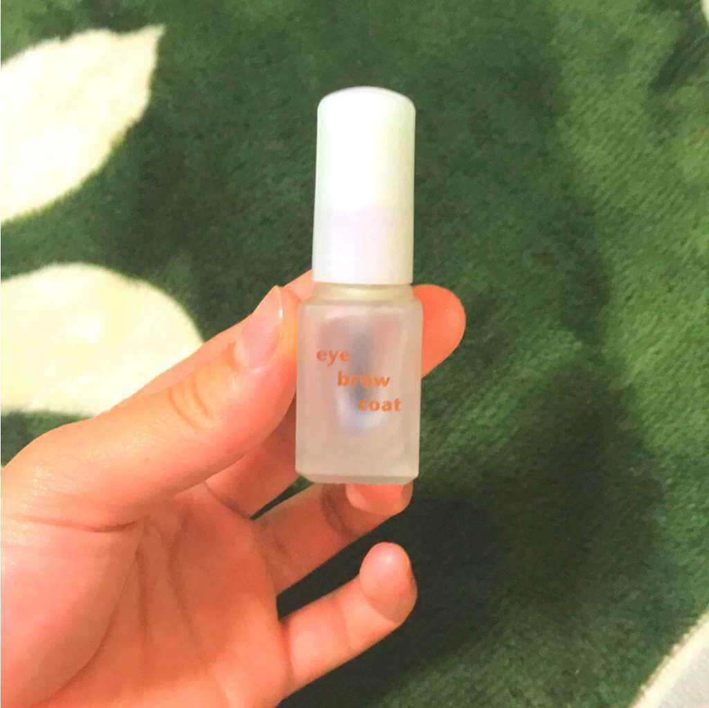 エバビレーナ アイブローコート/DAISO/アイブロウコートを使ったクチコミ（1枚目）