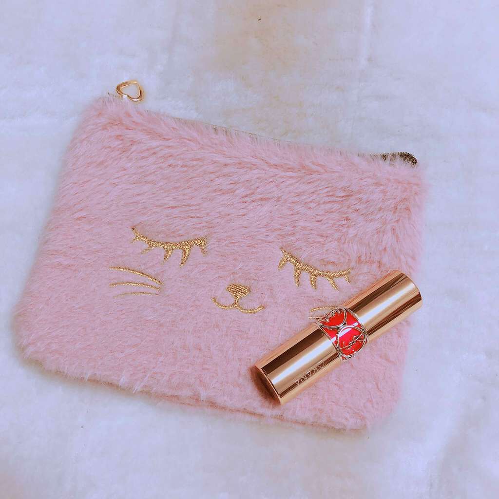 ルージュ ヴォリュプテ シャイン/YVES SAINT LAURENT BEAUTE/口紅を使ったクチコミ(1枚目)