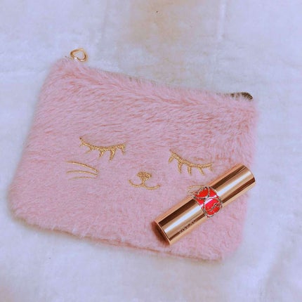 ルージュ ヴォリュプテ シャイン/YVES SAINT LAURENT BEAUTE/口紅を使ったクチコミ(1枚目)