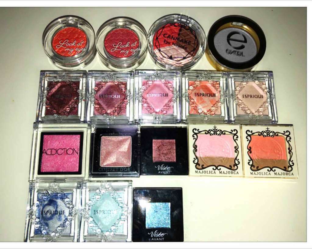 シャイニーシャドウ N/excel/単色アイシャドウを使ったクチコミ（3枚目）