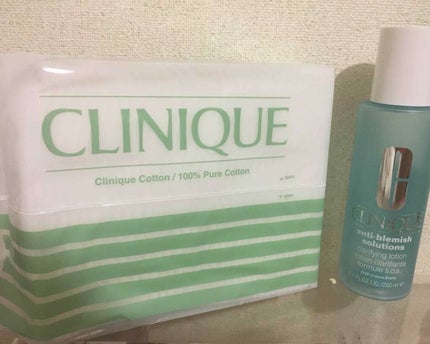 クリニーク コットン N/CLINIQUE/コットンを使ったクチコミ(1枚目)