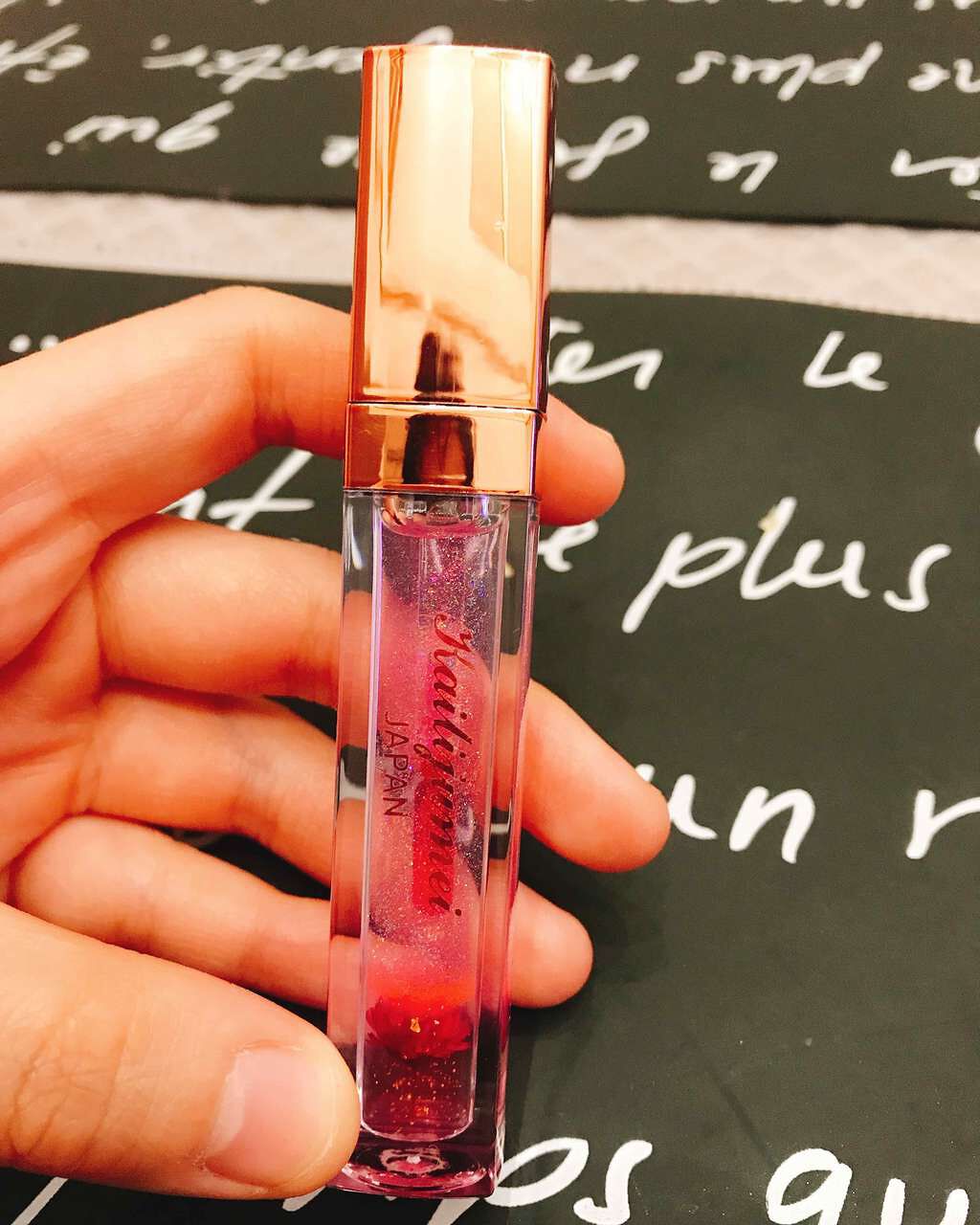 まぁちゃん on LIPS 「以前買ったグロスを紹介します😊こちらは前にお買い物してる時にた..」(1枚目)